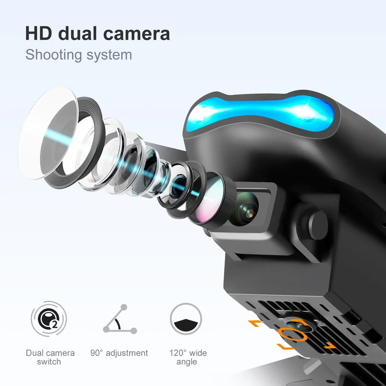 New E99 Pro HD 4K Drone Dual C - Drone Camera Hd 评论和价格