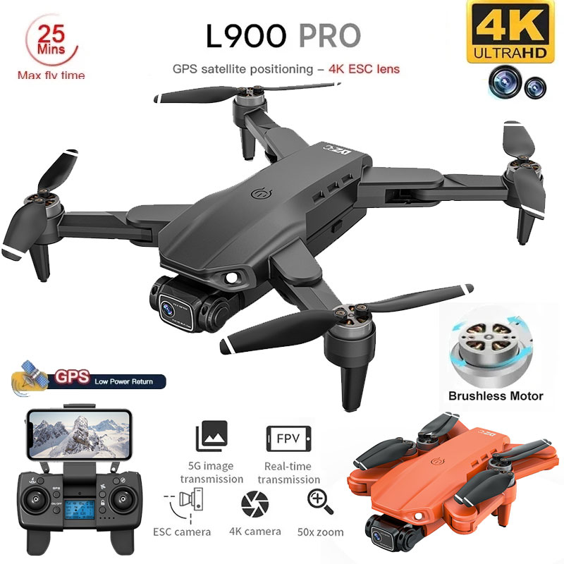 L900 Pro GPS Drone 4K Professi - Drone Camera Hd 评论和价格