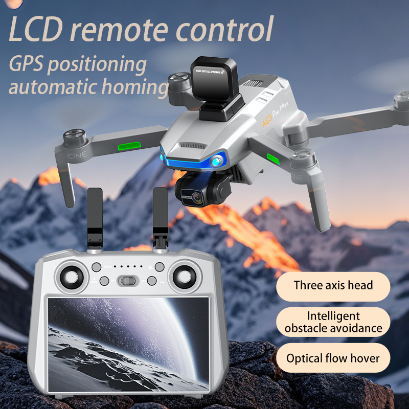 AE3 PRO Max NEW LCD SC GPS Dro - Drone Camera Professional 评论和价格