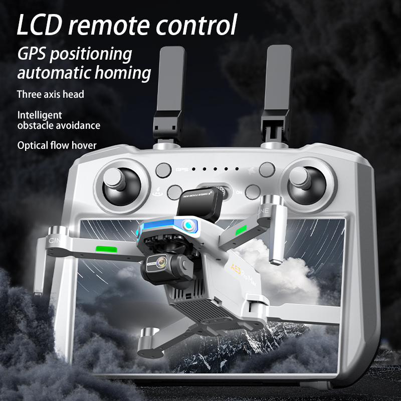 AE3 PRO Max NEW LCD SC GPS Dro - Drone Camera Professional 评论和价格