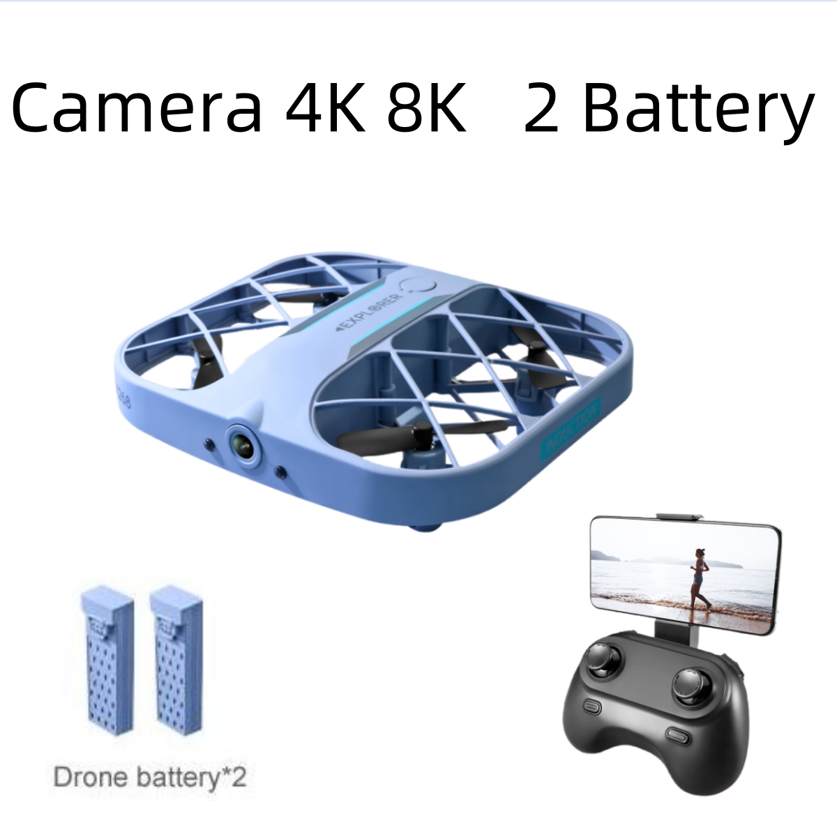 JJRC H107 FPV RC Drone with 2  - Drone Camera Night Vision 评论和价格